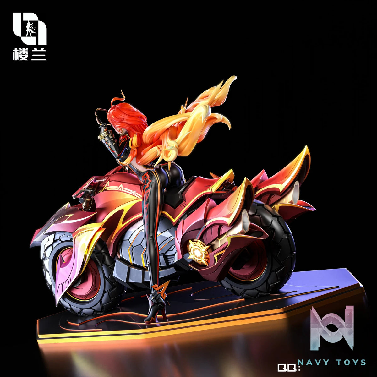 Lou Lan Studio – Genshin Impact Pyro God Motorcycle Mavuika