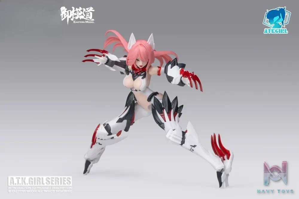 E-Model X SOSKILL – 1/12 Nine-Tailed Fox Daji Plastic Model Kit (Licensed)