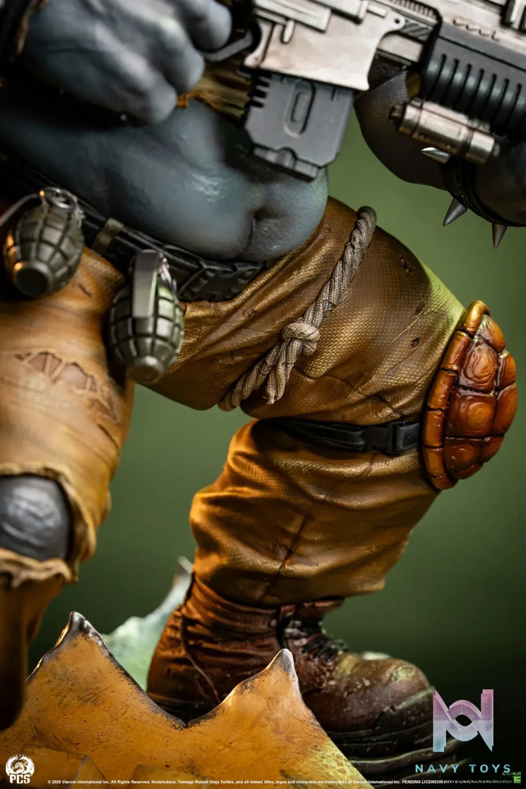 Premium Collectibles Studio – TMNT Legends Rocksteady 1/3 Scale Statue (Licensed)