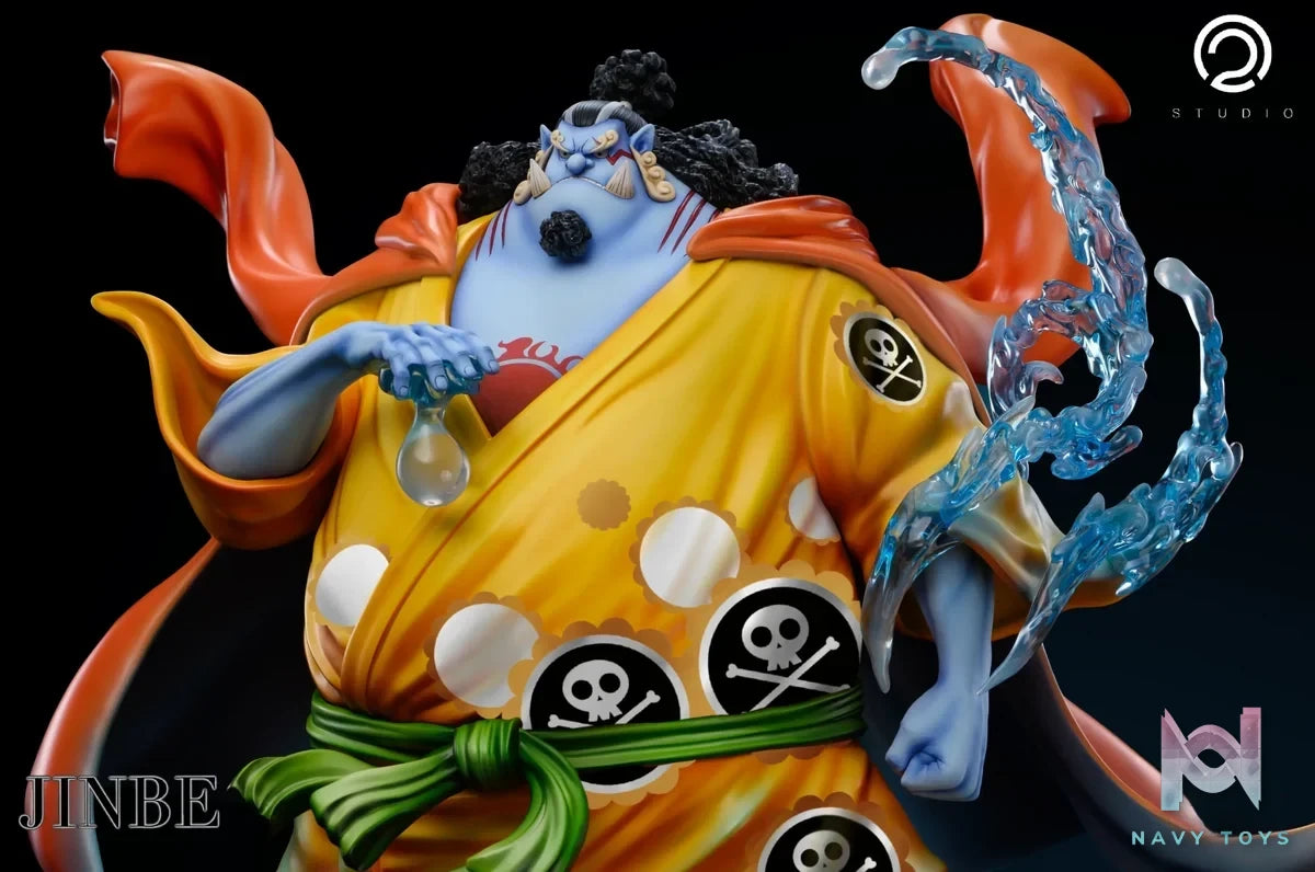 C2 Studio - One Piece Seven Warlords of the Sea 7 Jinbe resin statue Navy Toys anime figure