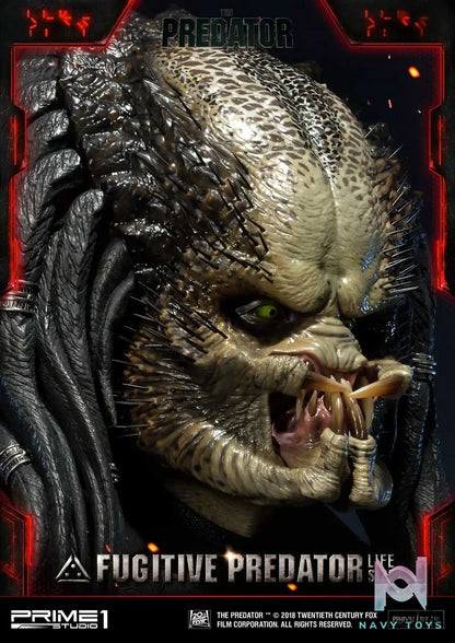 Prime 1 Studio – Life Size Bust The Predator (Film) Fugitive Predator LSTPR-01 LSTPR-01DX (Licensed)