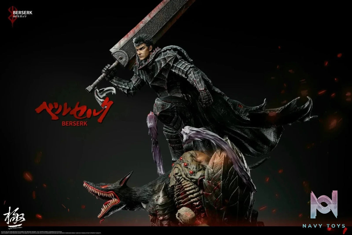 Guts - Berserk - Dream Boat Studio & Apex Studio resin statue Navy Toys anime figure