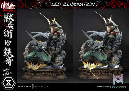 Prime 1 Studio – Ultimate Premium Masterline Ninja Scroll Jube versus Tessai UPMNS-01 UPMNS-01DX UPMNS-01DXS (Licensed)
