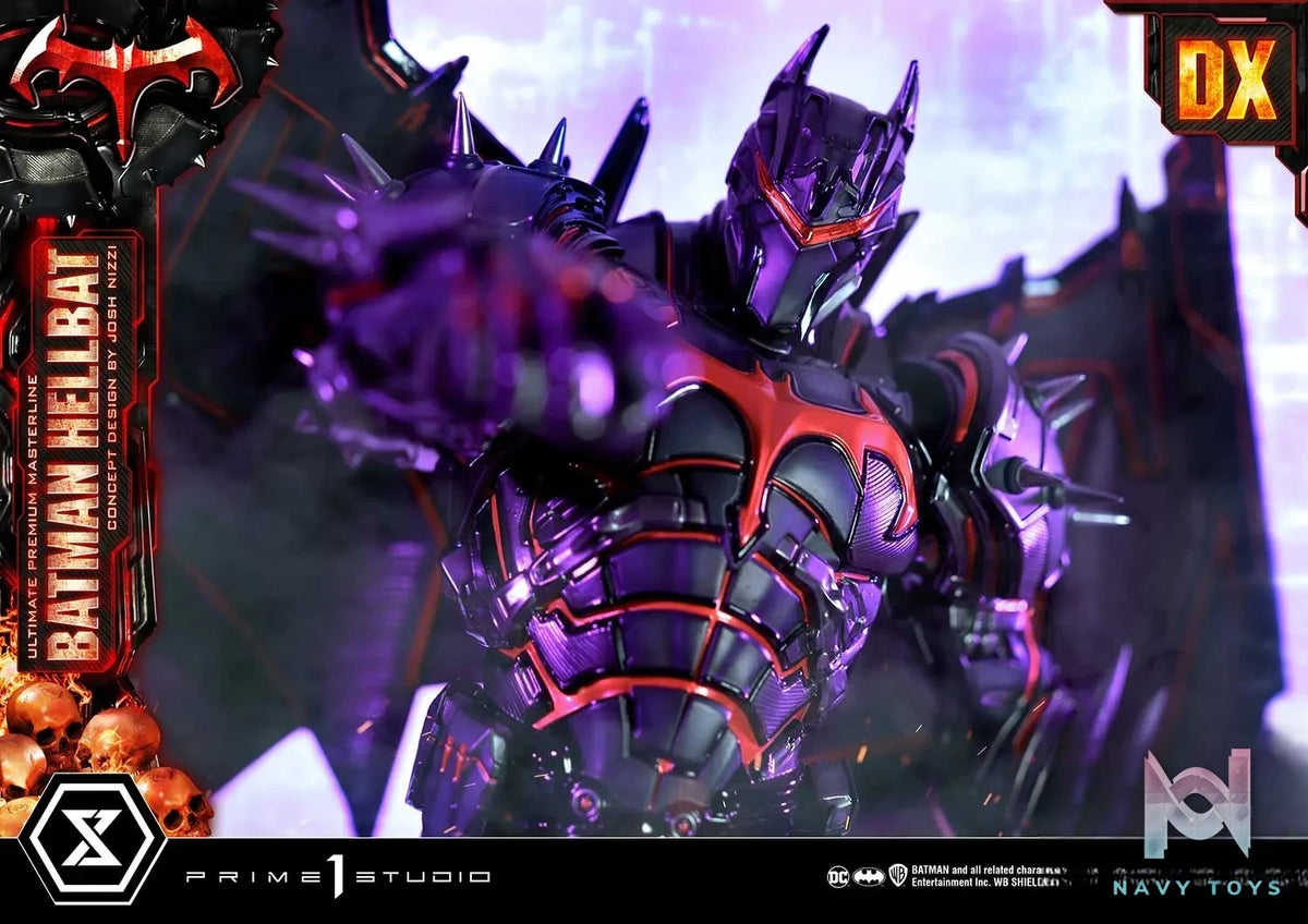 Prime 1 Studio – Ultimate Premium Masterline Batman (Comics) Batman Hellbat Concept Design by Josh Nizzi UPMDC-06 UPMDC-06DX UPMDC-06DXS (Licensed)