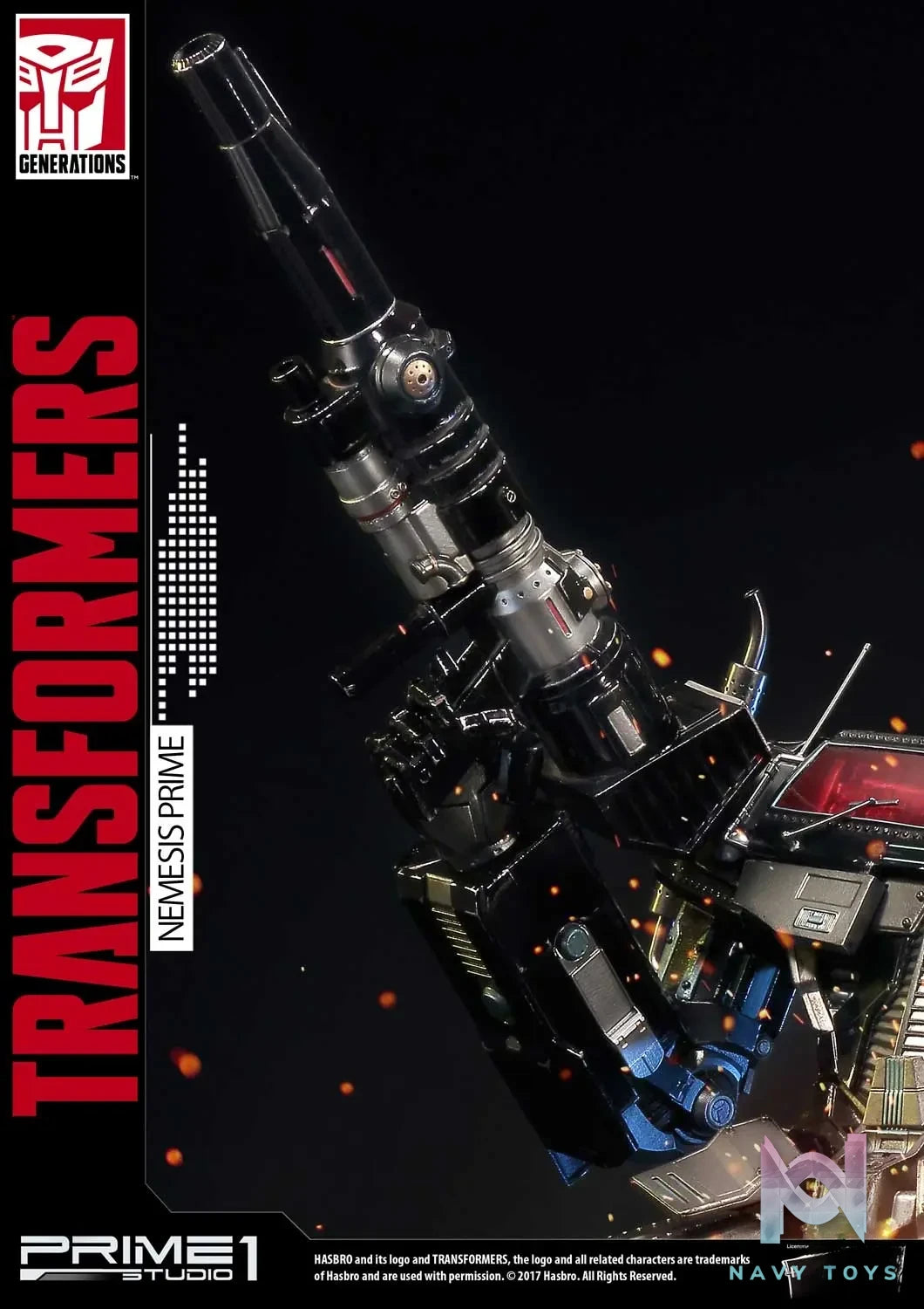 Prime 1 Studio – Premium Masterline Transformers: Generation 1 Nemesis Prime PMTF-03 (Licensed)