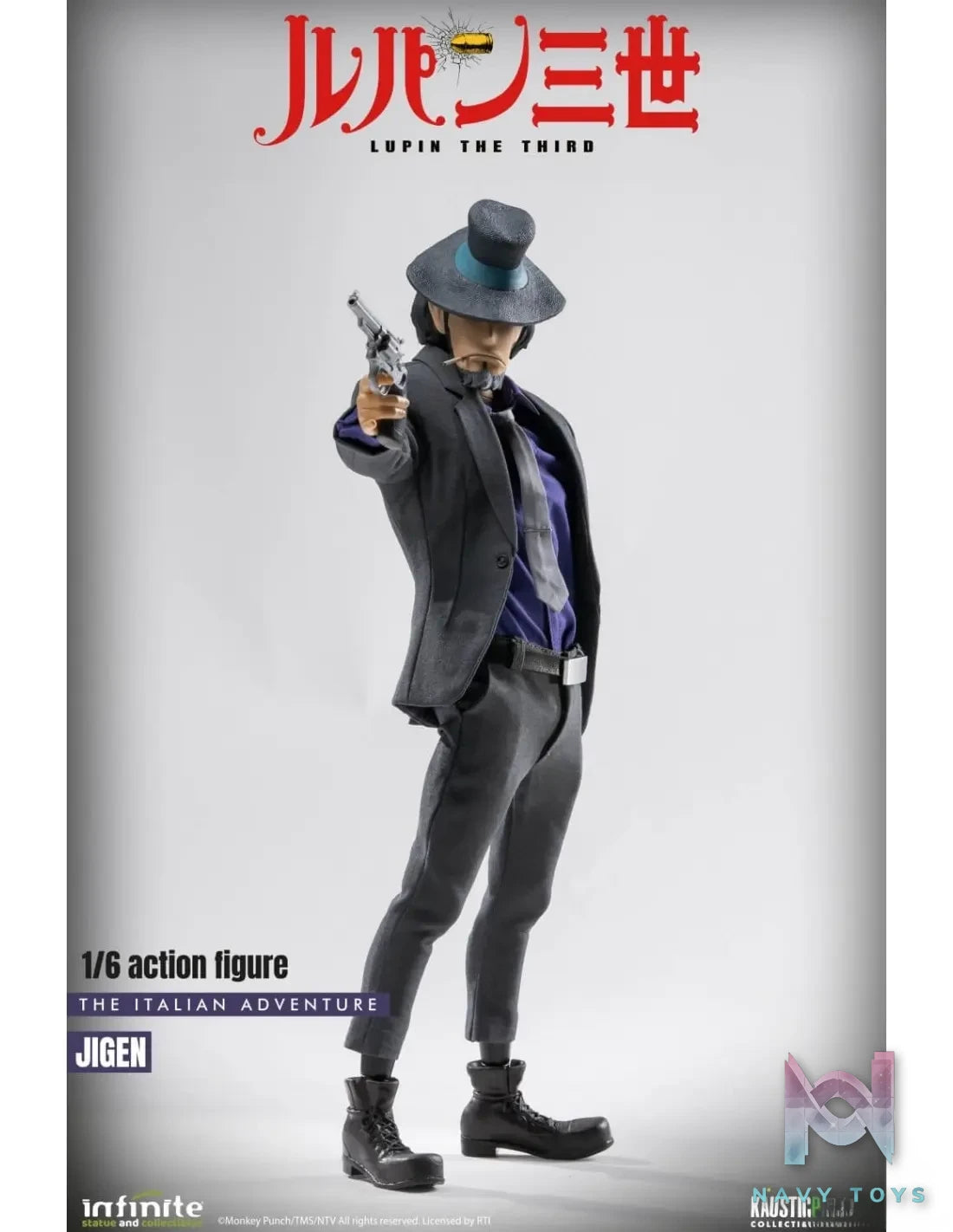 Infinite Statue – Lupin The 3rd The Italian Adventure 1/6 Action Figure Daisuke Jigen (Licensed)