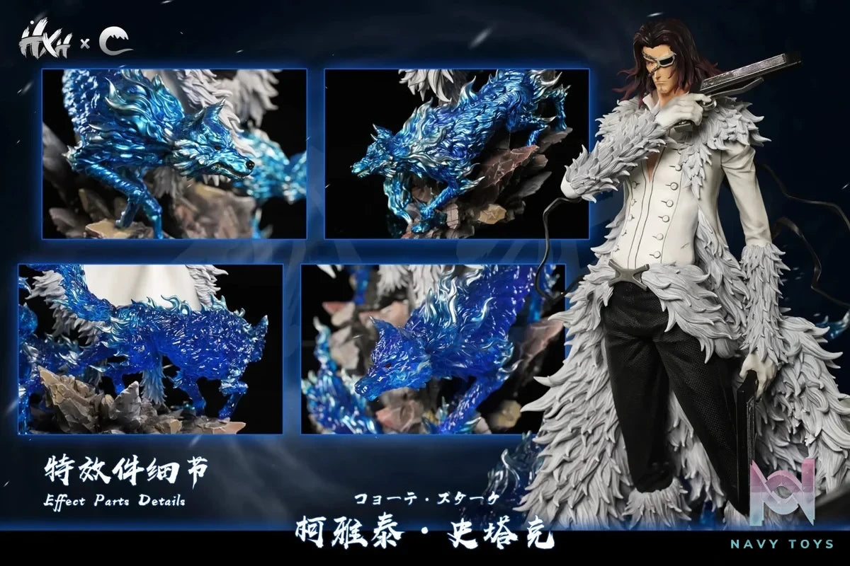 Cheng Studio - BLEACH 1/6 The Espada Series 1 Coyote Starrk resin statue Navy Toys anime figure