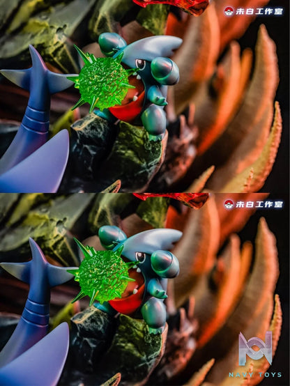 Garchomp Evolution - Pokemon - WB Studio resin statue WB Studio anime figure
