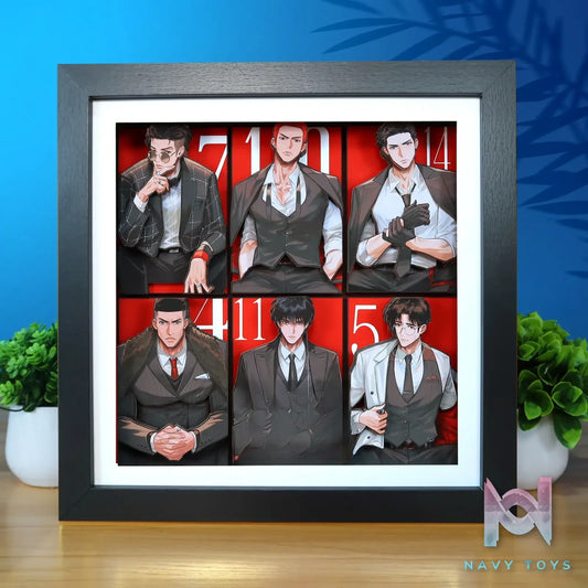 KALA HOME Studio – Slam Dunk Multiple Characters #13 3D Decorative Painting Slam Dunk