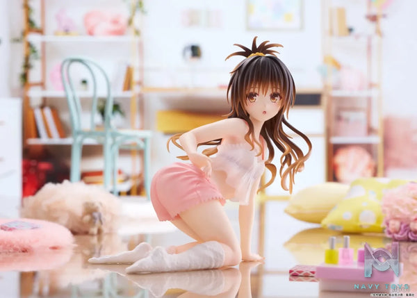 Taito – To LOVE-Ru Darkness Desktop Cute Figure Mikan Yuuki (Room Wear Ver.) (Licensed)