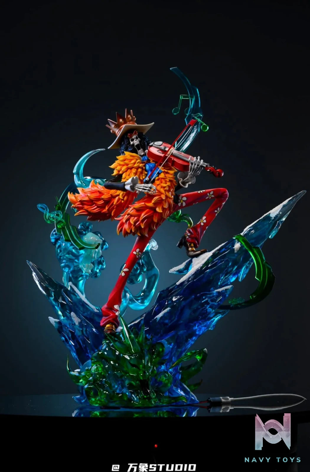 Brook Soul King resin statue WX Studio anime figure