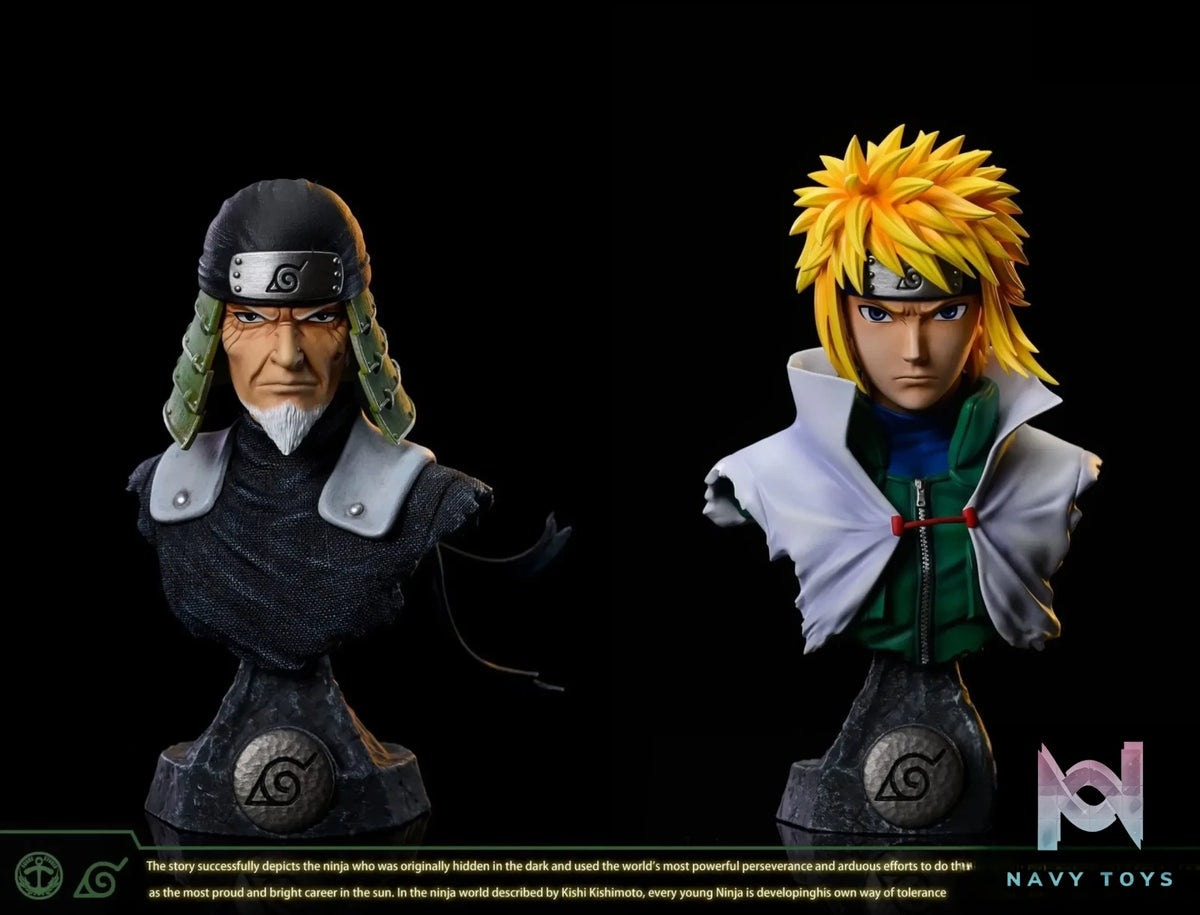 Surge Studio – Naruto Hokage Series Sarutobi Hiruzen and Namikaze Minato