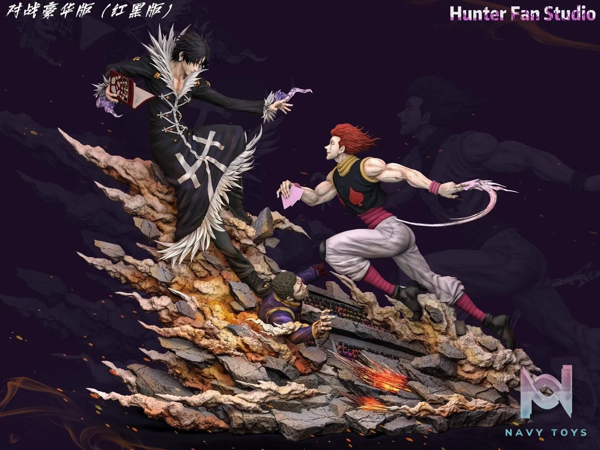 Chrollo Lucifer VS Hisoka - Hunter x Hunter - Hunter Fan Studio resin statue Hunter Fan Studio anime figure