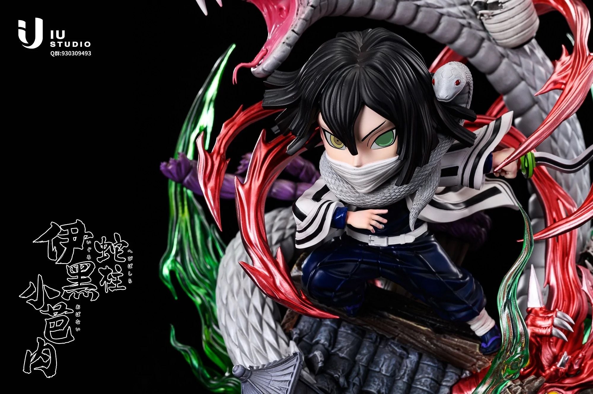 Iguro Obanai resin statue iu studio anime figure