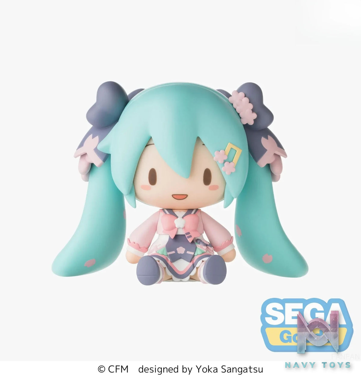 SEGA – Piapro Characters Hatsune Miku Fuwa Puchi S-Fire New School Year (Licensed)