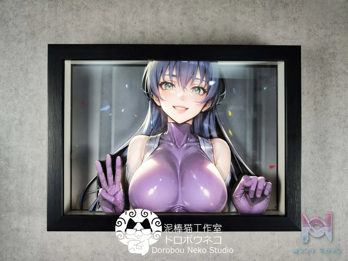 Dorobou Neko Studio – Action Taimanin Asagi detachable face 3D picture