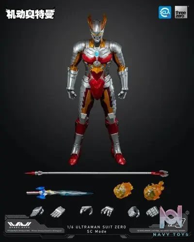 Threezero – Ultraman 1/6 Ultraman Suit Zero SC Mode 3Z05100C0 (Licensed)