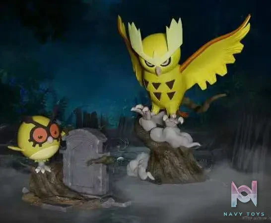 Mo Yu Studio – Pokémon 1/20 Noctowl & Hoothoot