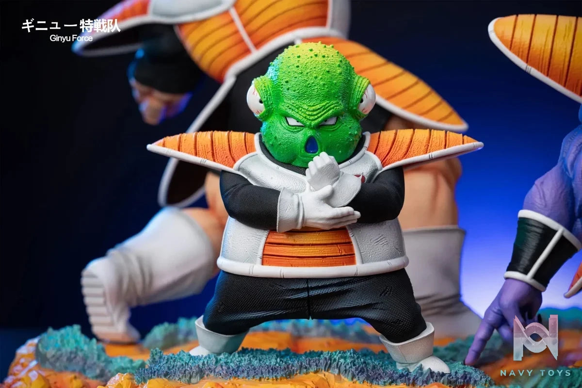 Bao Zi A Studio - Dragon Ball 03 Ginyu Force Ginyu & Recoome & Burter & Jeice & Guldo resin statue Navy Toys anime figure