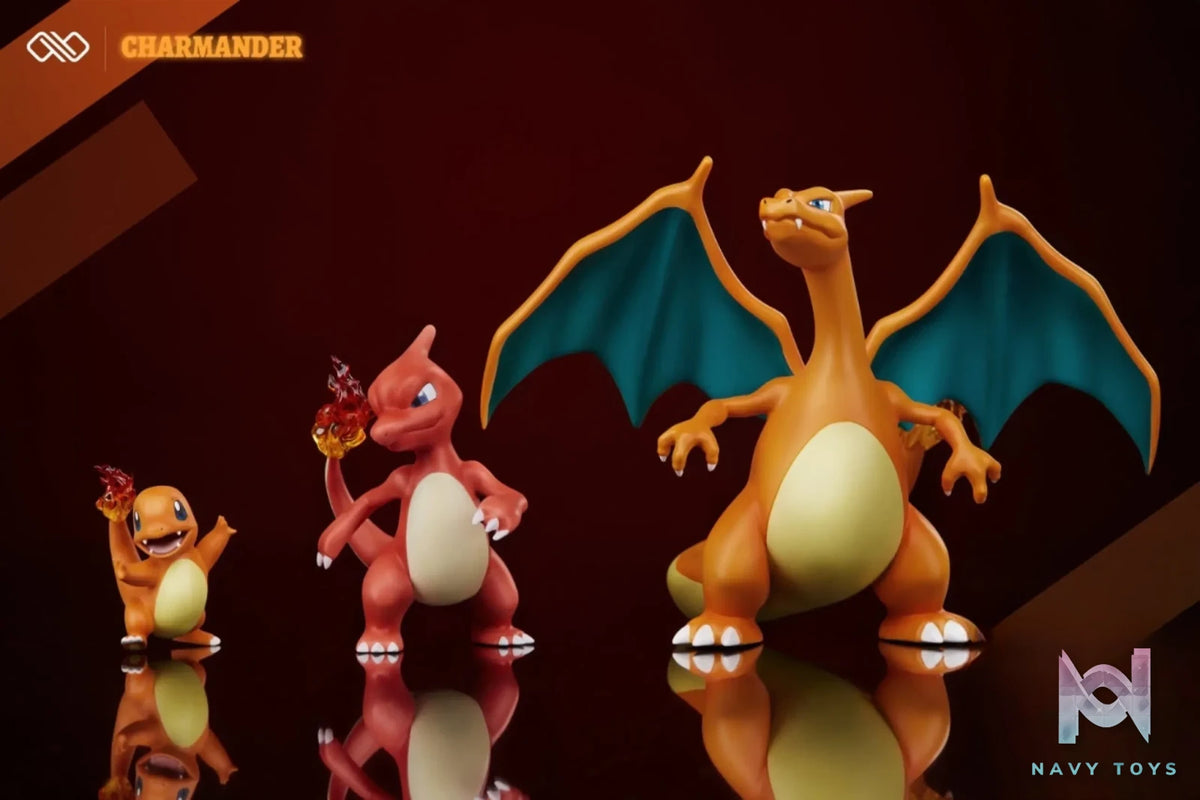 Infinite Studio – Pokémon Charmander evolution group