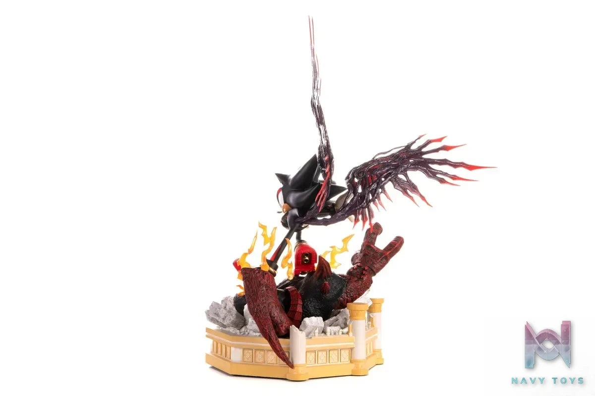 First 4 Figures Studio – Resin Collectible Sonic & Shadow Generations Shadow Evolved (Licensed)