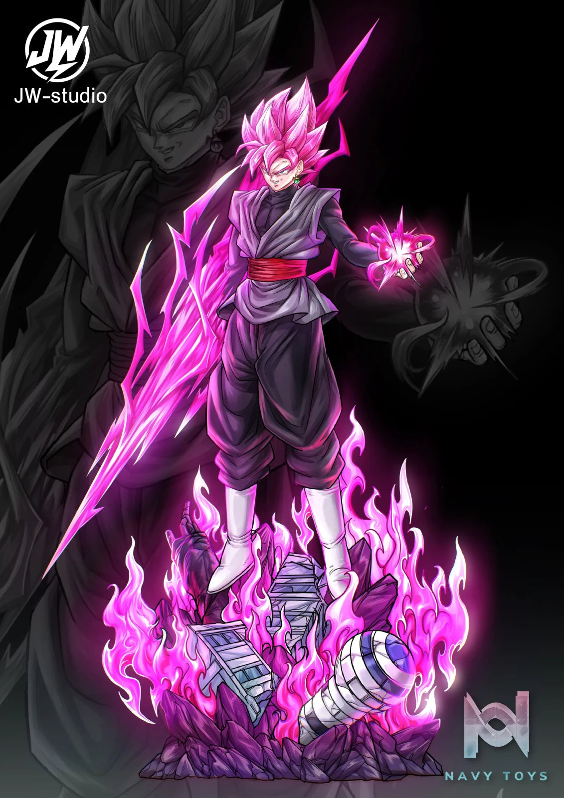 JW Studio – Pink Goku 2.0 Dragon Ball