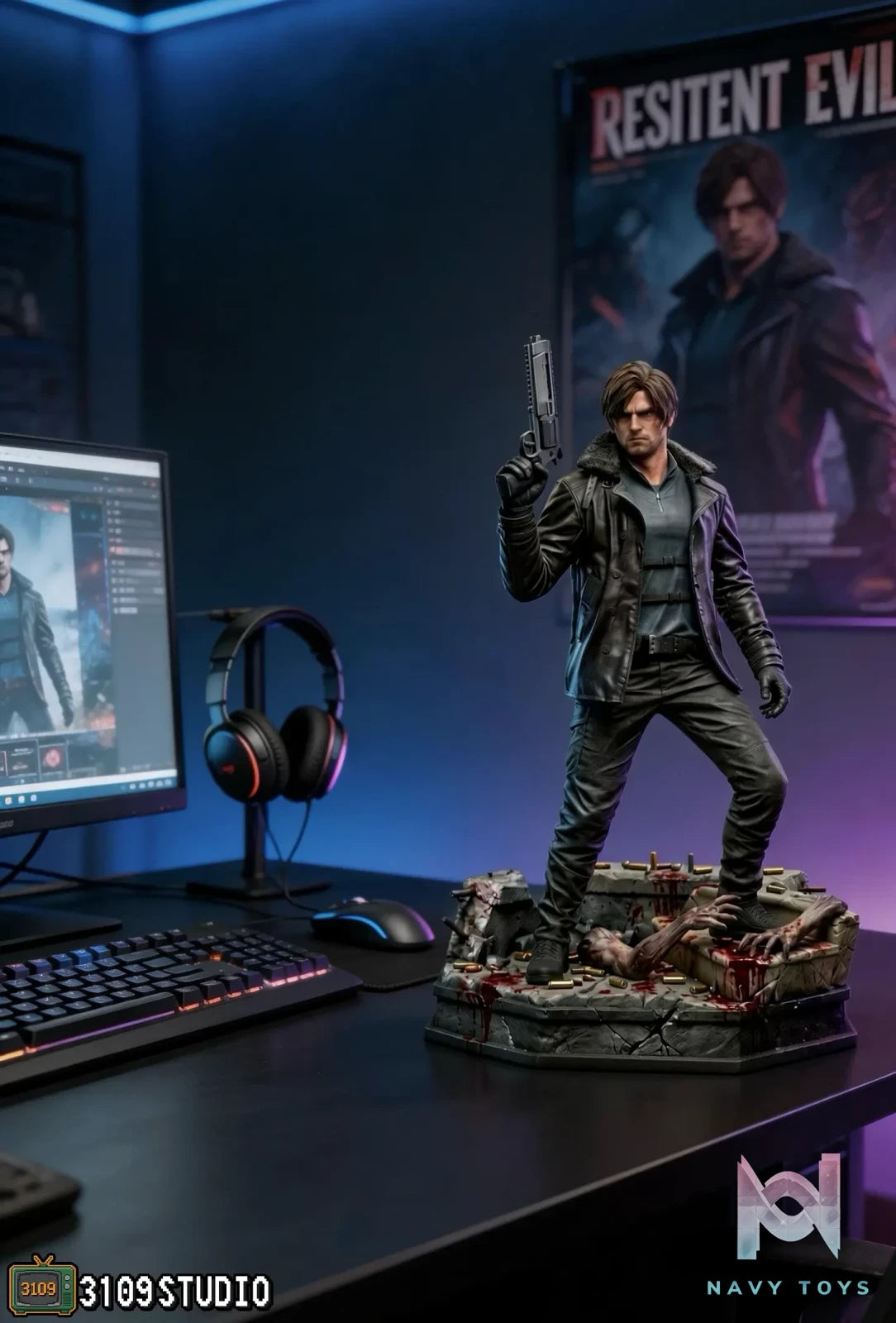 3109 Studio – Leon Scott Kennedy Resident Evil