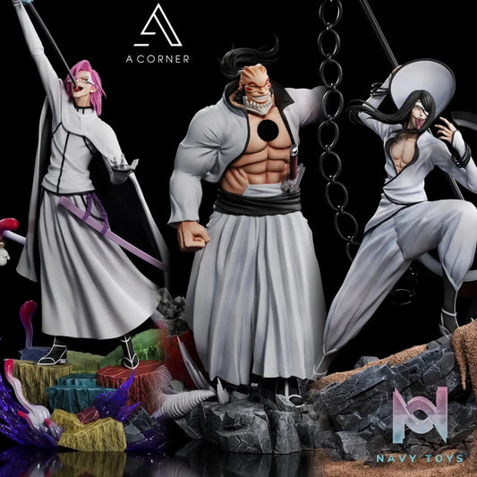 A Corner Studio - Espada Series No.5 x No.8 x No.0 Bleach resin statue Navy Toys anime figure