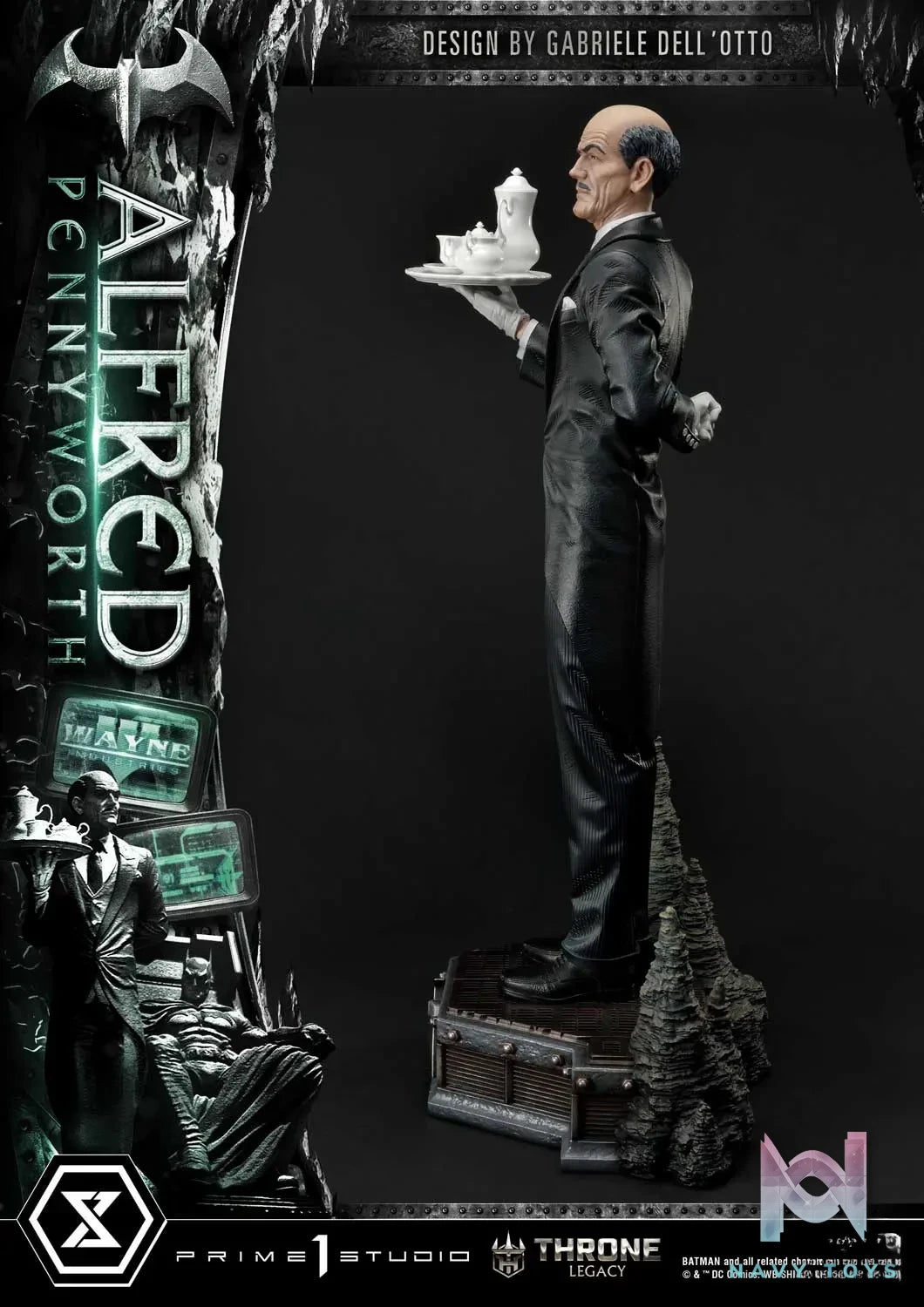 Prime 1 Studio – Throne Legacy Batman (Comics) Alfred Pennyworth TLCDC-02 TLCDC-02S (Licensed)