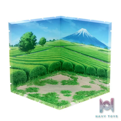 PLM – Dioramansion 200 Tea Plantation White Birch & Lilies Church (Licensed)