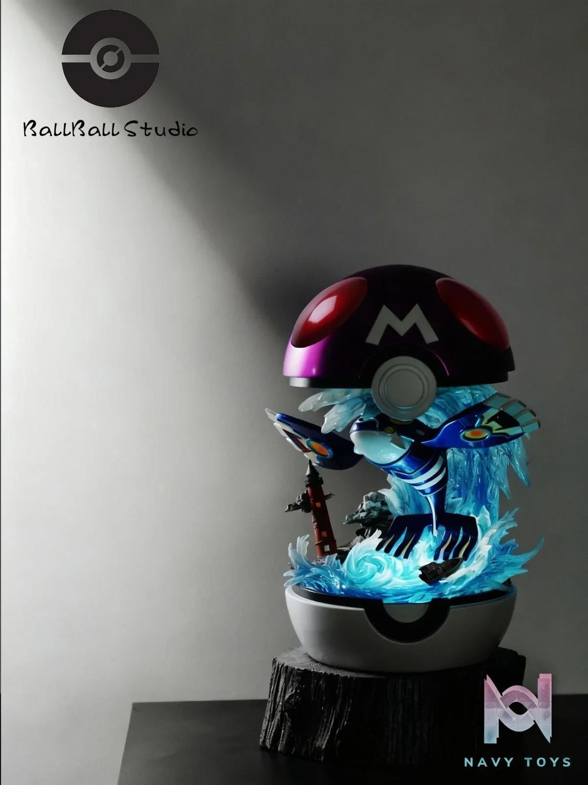 Ball Ball Studio - Kyogre - Pokemon resin statue BallBall Studio anime figure