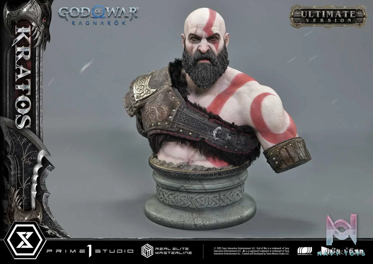 Prime 1 Studio – Real Elite Masterline God of War: Ragnarok Kratos Ultimate Version REMGOW-01 REMGOW-01UT REMGOW-01UTS (Licensed)