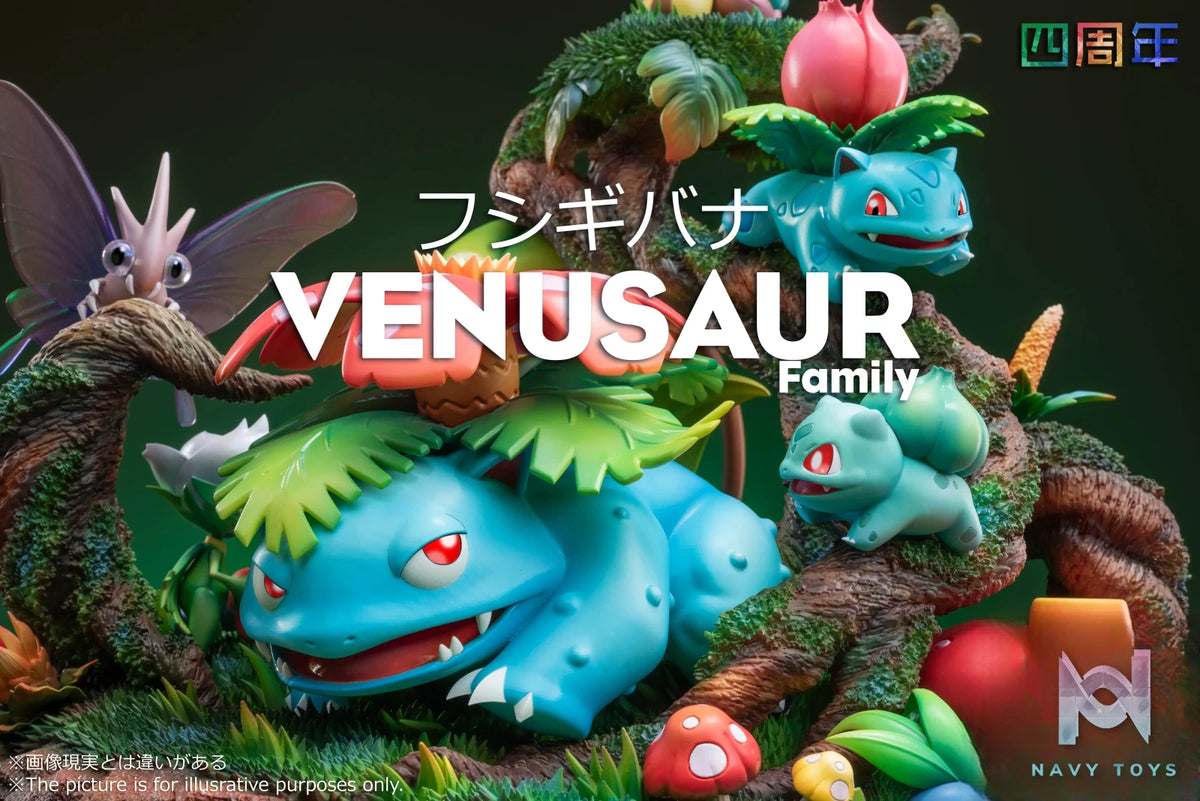 PC House Studio – Pokemon 4th Anniversary #3 Venusaur Family