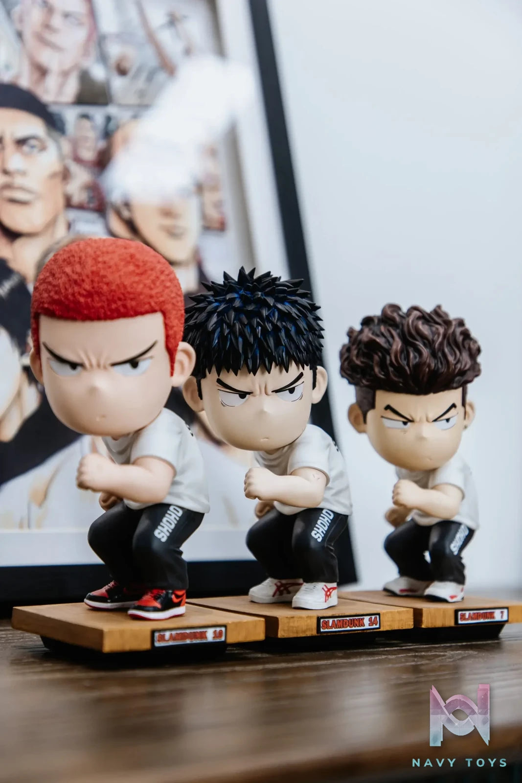 Model Palace Studio – Slam Dunk Q version Hanamichi Sakuragi & Ryota Miyagi & Hisashi Mitsui