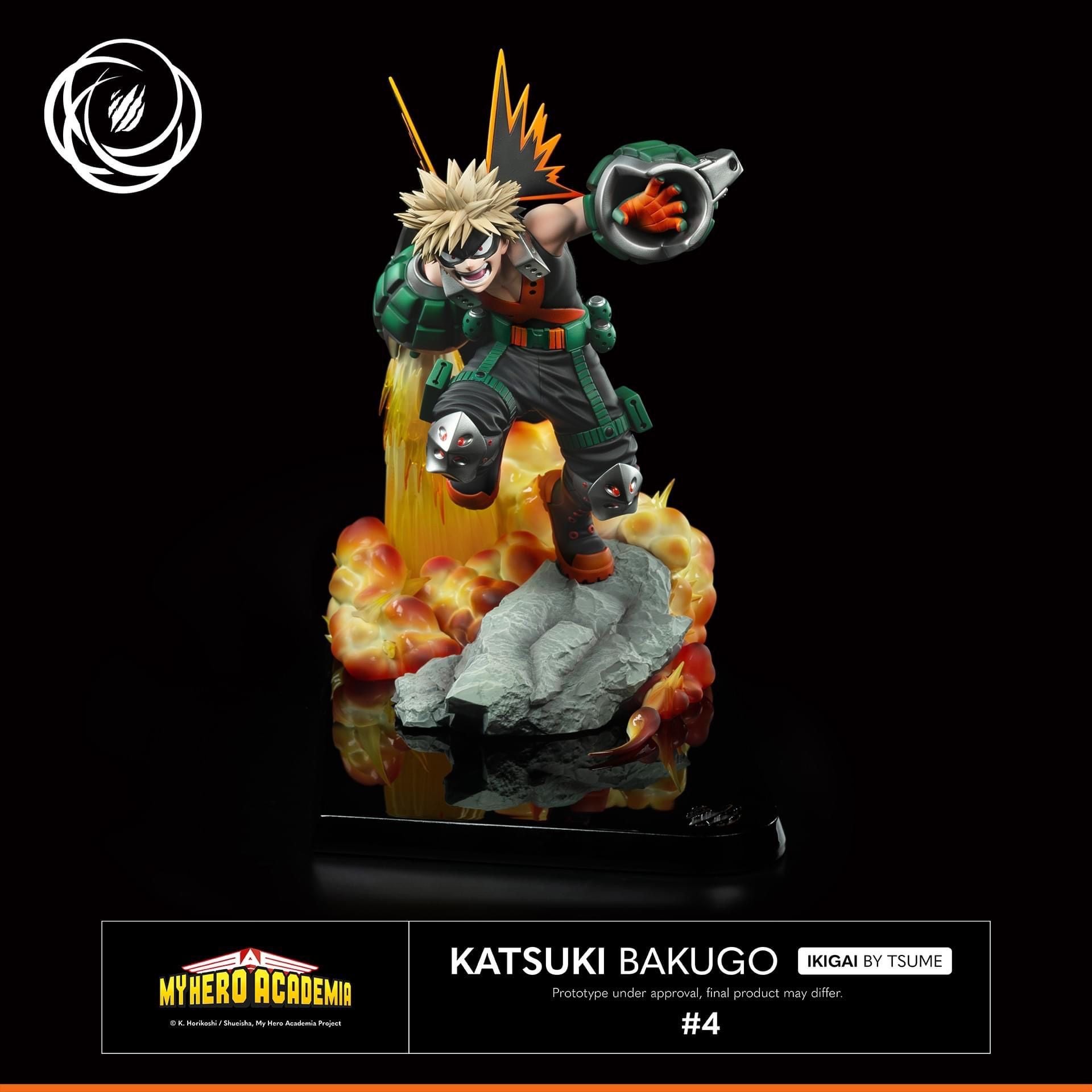 Bakugo Ikigai - My Hero Academia - Tsume Art resin statue Tsume Art Studio anime figure