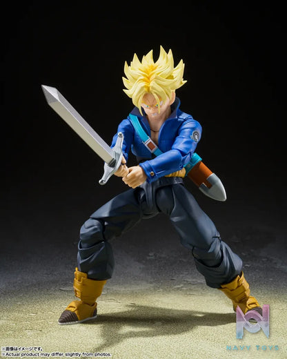 BANDAI SPIRITS – S.H.Figuarts Super Saiyan Trunks -Boy From the Future- “Dragon Ball Z” (Licensed)