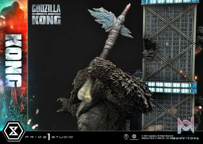 Prime 1 Studio – Ultimate Diorama Masterline Godzilla vs Kong Kong Final Battle UDMGVK-02 (Licensed)