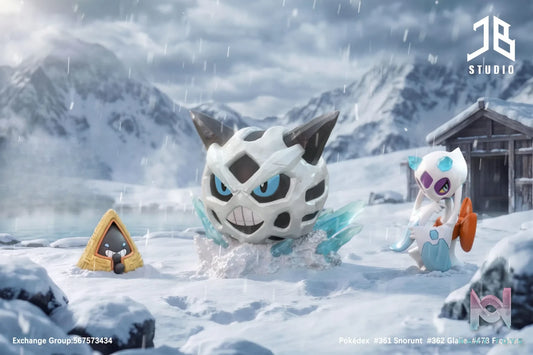 JB Studio – Pokédex Series Glalie Evolution Set Pokémon