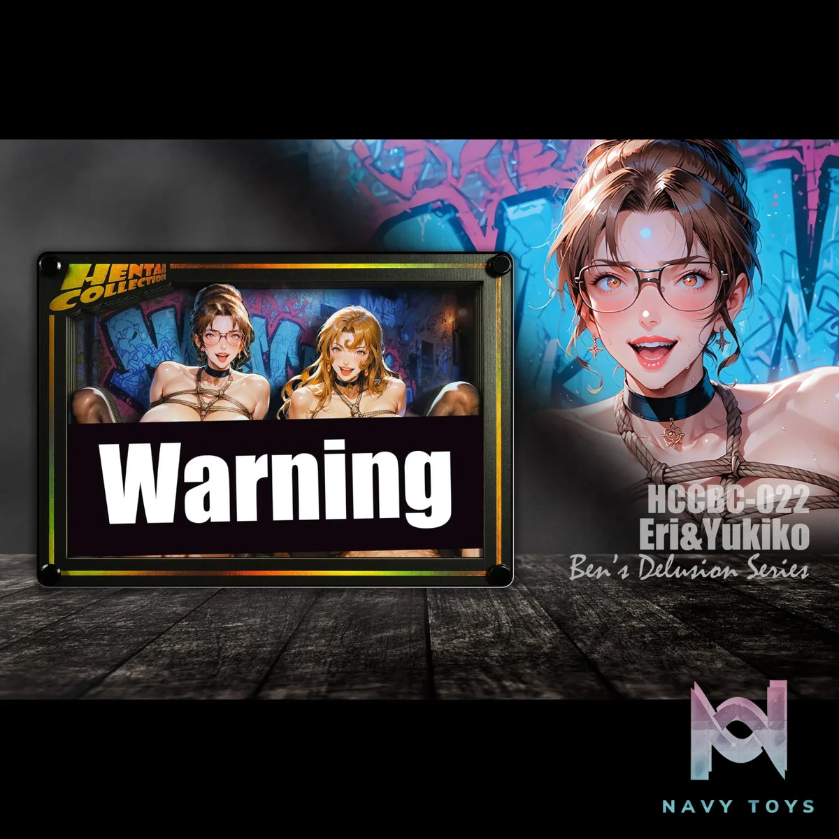 B&W Studio – Eri Kisaki X Yukiko Kudo Ben’s Delusion World Series Desktop Decor Card #22 Detective Conan