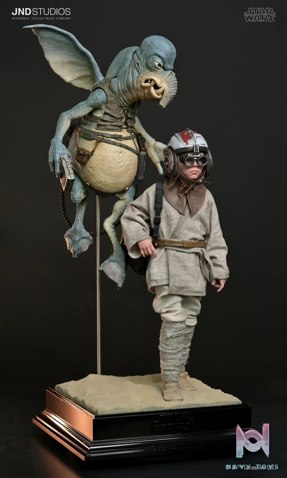 JND Studio – STAR WARS Young Anakin Skywalker X Watto 1/3 Scale Statue HMS-031 HMS-031D (Licensed)