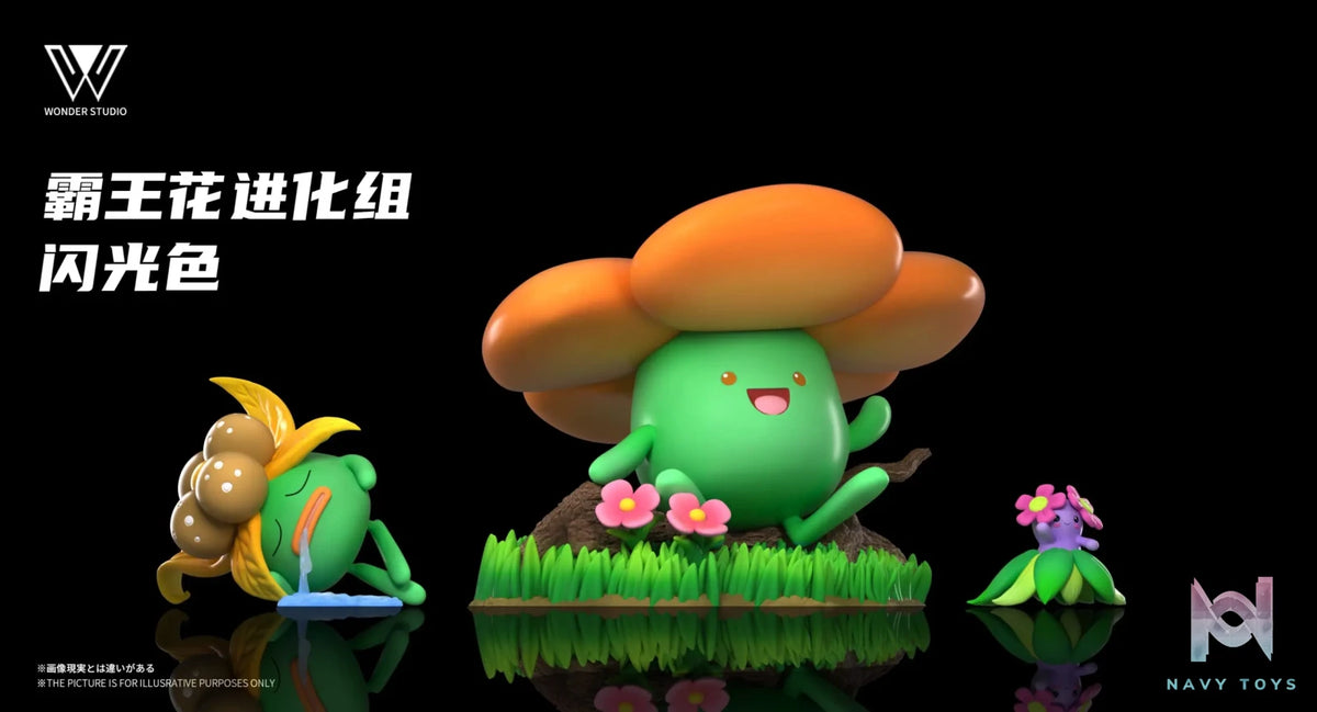 Wonder Studio – Pokémon Vileplume Evolution Set & Tangela Evolution Set