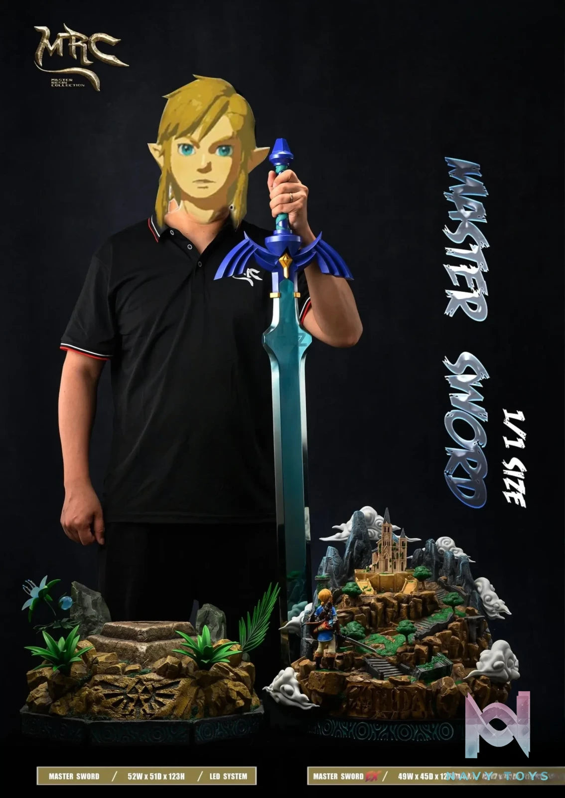 MRC Studio – The Legend of Zelda 1/1 Master Sword