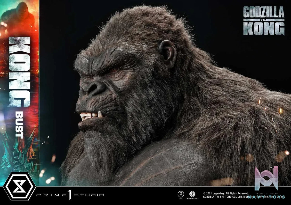 Prime 1 Studio – Life Size Bust Godzilla vs Kong Kong LSGVK-02 (Licensed)