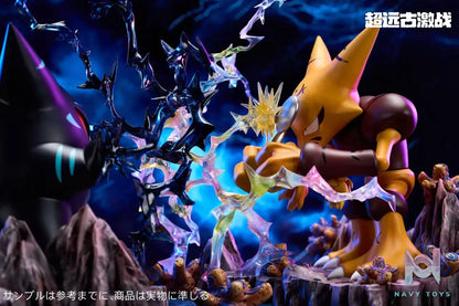 JC Studio – Pokémon Jc versus series Ancient Alakazam vs Ancient Gengar
