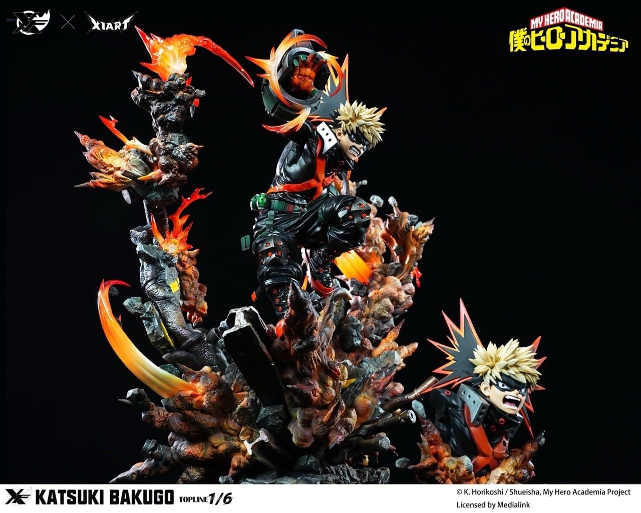 Bakugo Katsuki - My Hero Academia - XFire x X1ART Studio (Licensed) resin statue XFire x X1ART Studio anime figure