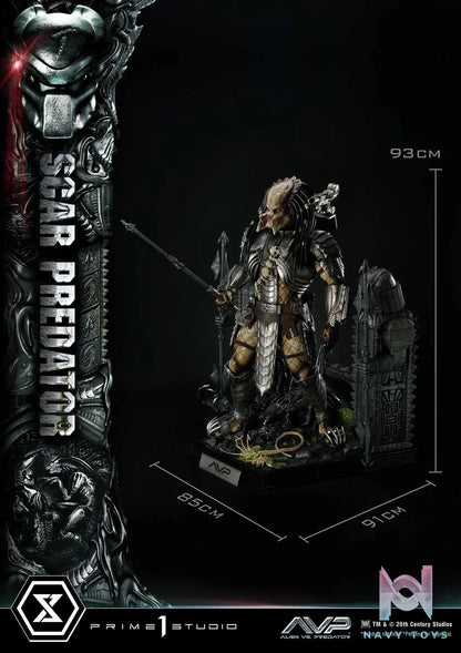 Scar Predator - Ailen vs.Predator - Prime 1 Studio (MMPR - 04DXS) resin statue Prime 1 Studio anime figure