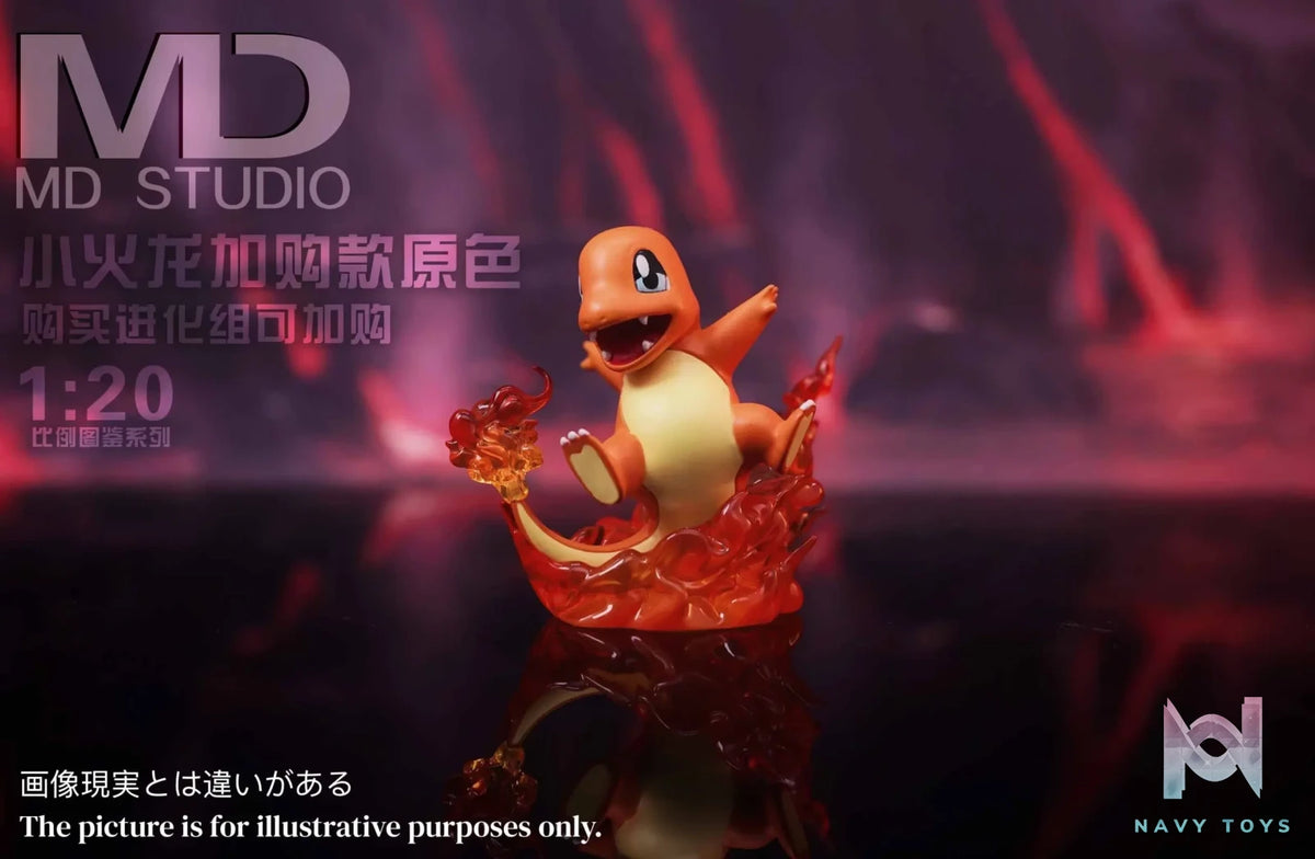MD Studio – Pokémon Charizard Evolution Set