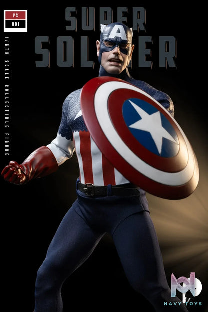 Power Studio – Marvel 1/6 scale super soldier Captain America figure PS001