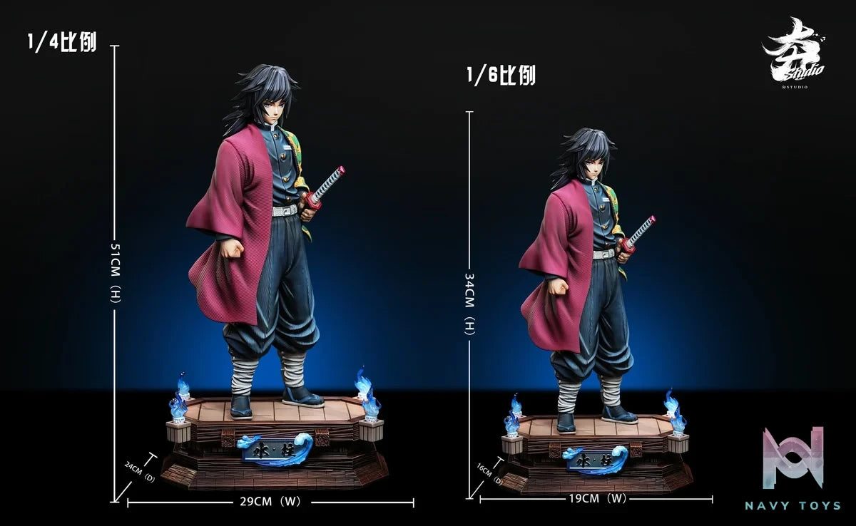 Hang Studio - Giyu Tomioka Demon Slayer resin statue Navy Toys anime figure