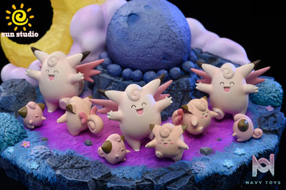 Sun studio – Pokémon classic small scene series #2 Clefairy